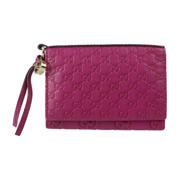 2318013002058 1 Gucci Guccisima Micro Card Case Leather Red