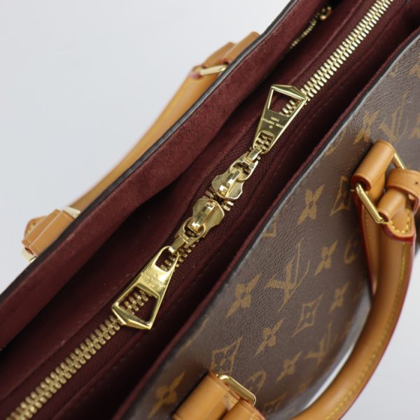 2319013007061 7 Louis Vuitton Souflot MM Handbag Leather Brown