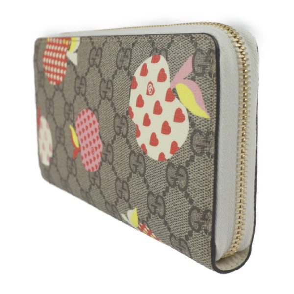 2319013007069 2 Gucci Le Pomme Long Wallet Beige Multicolor