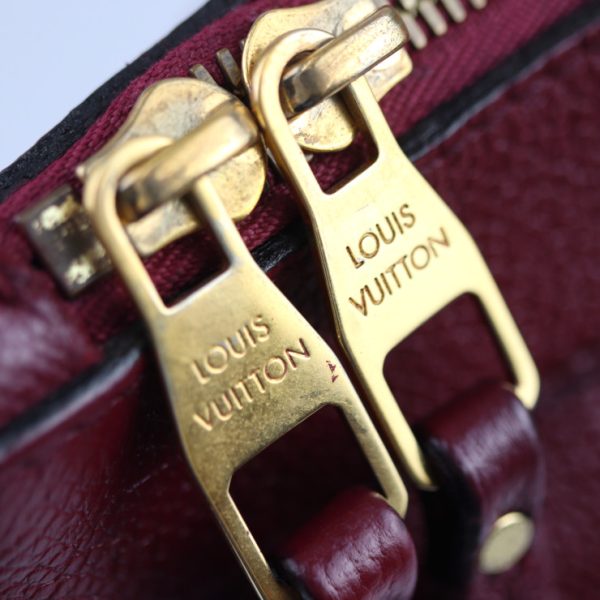 2319083007087 6 Louis Vuitton Bastille MM Handbag Orole Wine Red