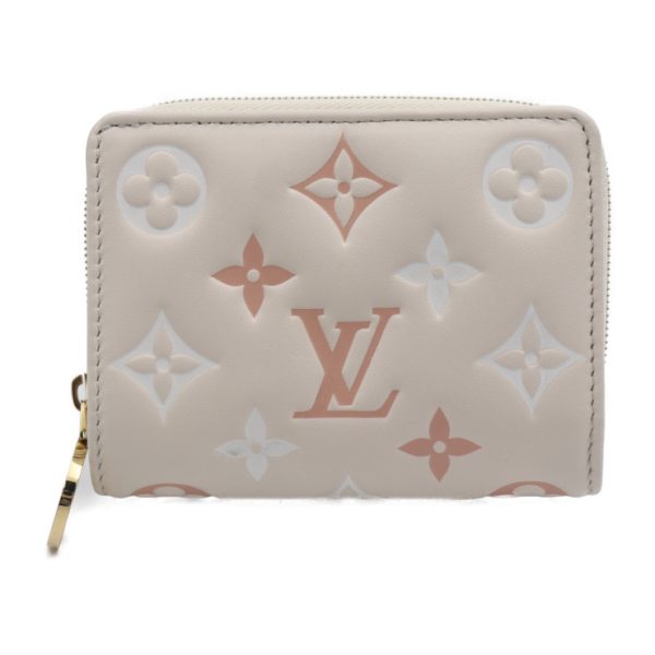 2319103007132 1 Louis Vuitton Monogram Bifold Wallet Beige Pink