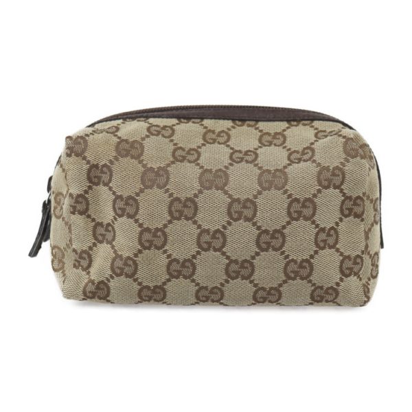 2320023007140 1 Gucci Makeup Pouch Bag GG Beige Brown