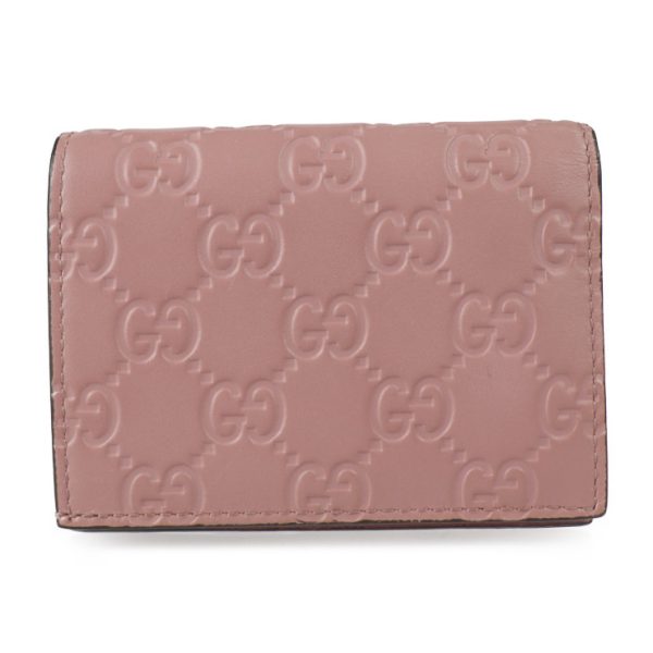 2320033007160 3 Gucci Guccisima Bifold Wallet Pink Red Green