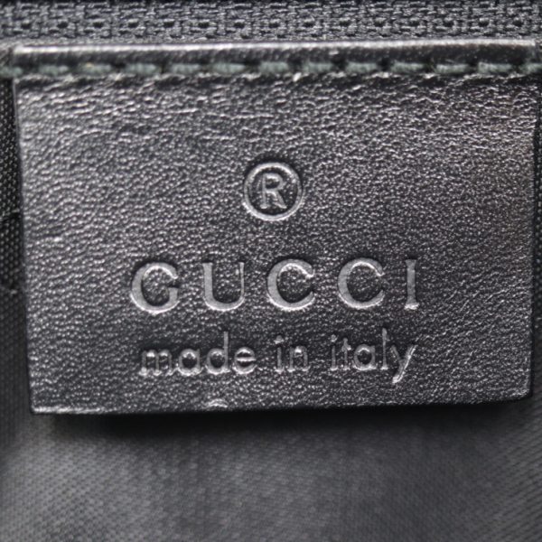 2320081001018 8 Gucci Jackie Handbag Haraco Leather Green Black