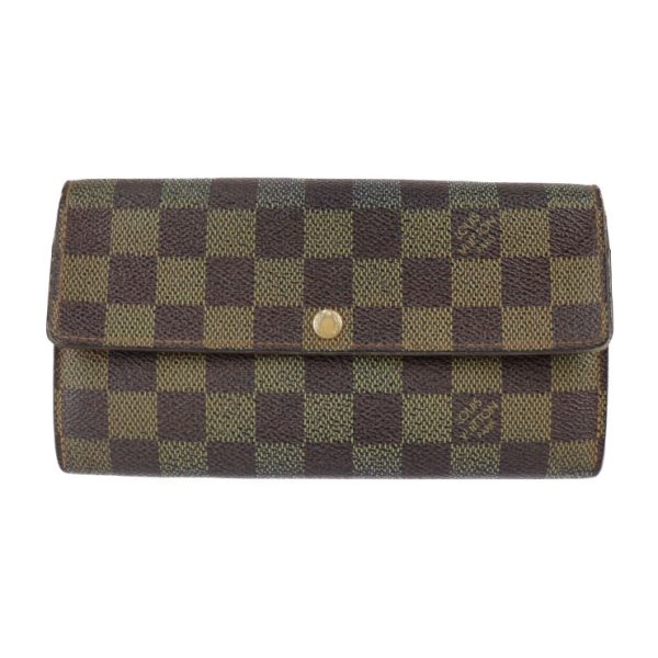 2320081001026 1 Louis Vuitton Portefeuille Bifold Wallet Brown