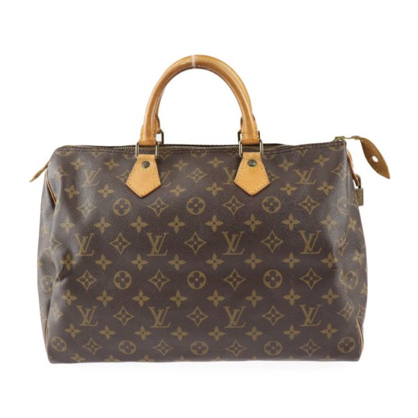 2321091001022 1 Louis Vuitton Speedy 35 Handbag Monogram Brown