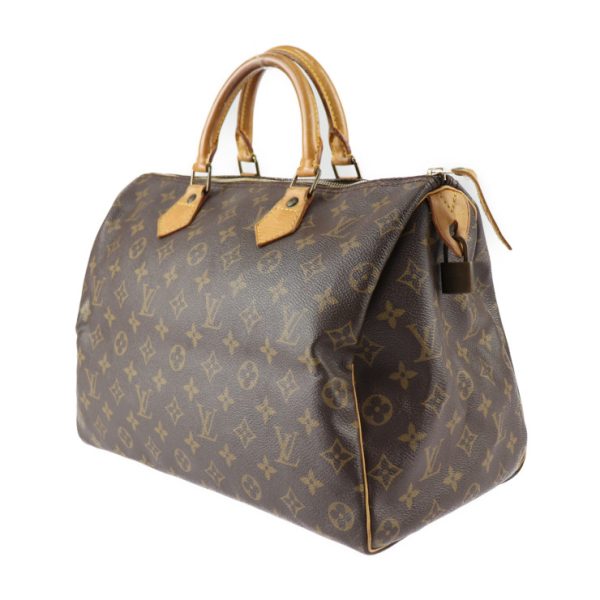 2321091001022 2 Louis Vuitton Speedy 35 Handbag Monogram Brown