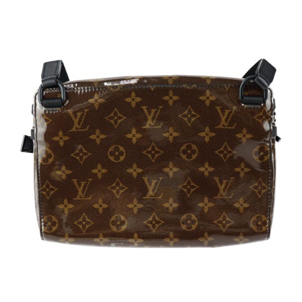 2321093007103 3 Louis Vuitton PM Glaze Shoulder Bag Brown Black