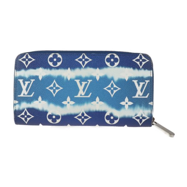 2321093007106 3 Louis Vuitton Zippy Giant Long Wallet Blue White