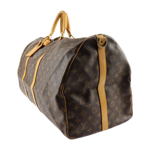 2321101001026 2 Louis Vuitton Keepall Bandouliere 60 Boston Brown