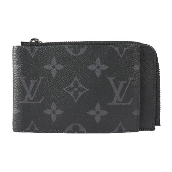 2322013008076 1 Louis Vuitton Hybrid Wallet Coin Case Black Gray