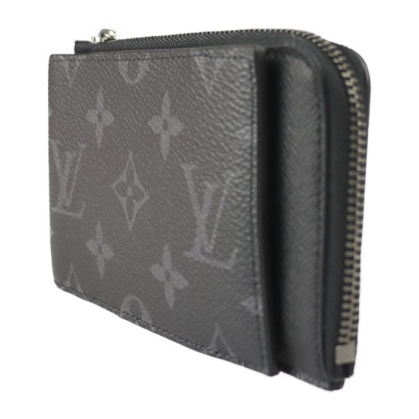 2322013008076 2 Louis Vuitton Hybrid Wallet Coin Case Black Gray