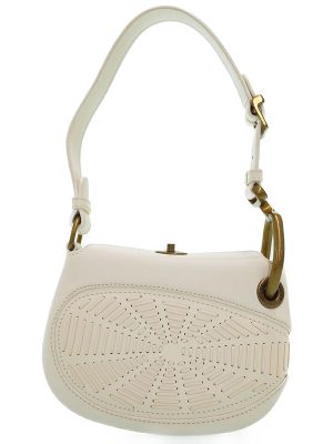 2322020410019 Chanel Ivory Shiny Quilted Lambskin Maxi Chanel 19 Flap Bag