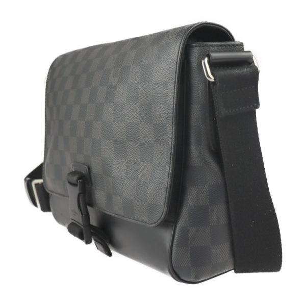 2322023010158 2 Louis Vuitton Messenger PM Shoulder Bag Black Gray