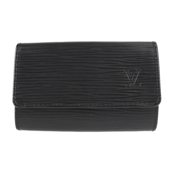 2322033002168 1 Louis Vuitton Multicle 6 Key Case Epi Noir Black