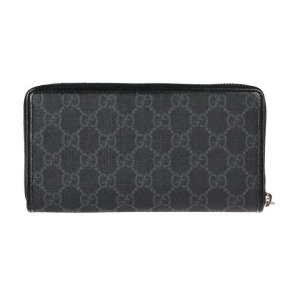 2322053008169 3 Gucci Zip Around Wallet Interlocking G Black