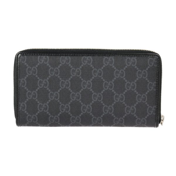 2322053008170 3 Gucci Zip Around Wallet Interlocking G Black