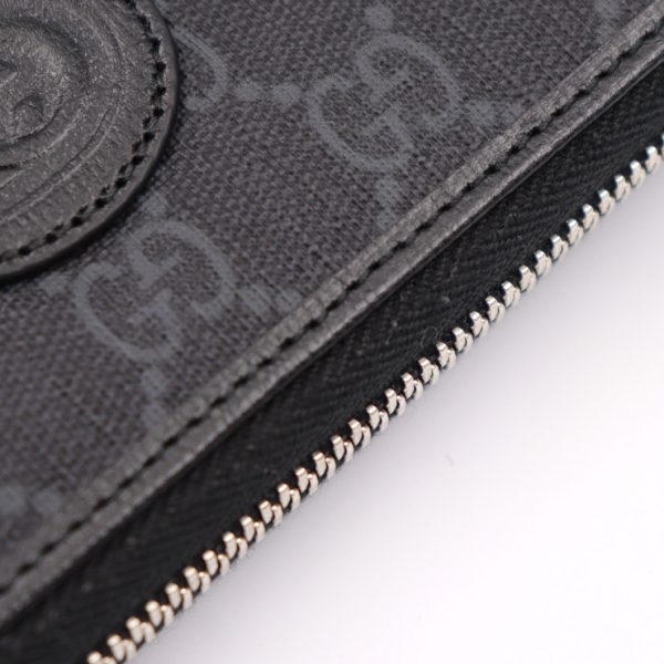 2322053008170 5 Gucci Zip Around Wallet Interlocking G Black