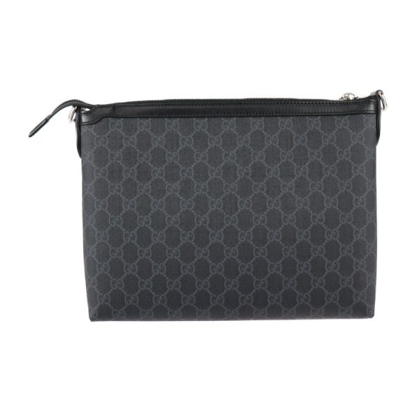 2322103008154 3 Gucci Messenger Interlocking G Shoulder Gray Black