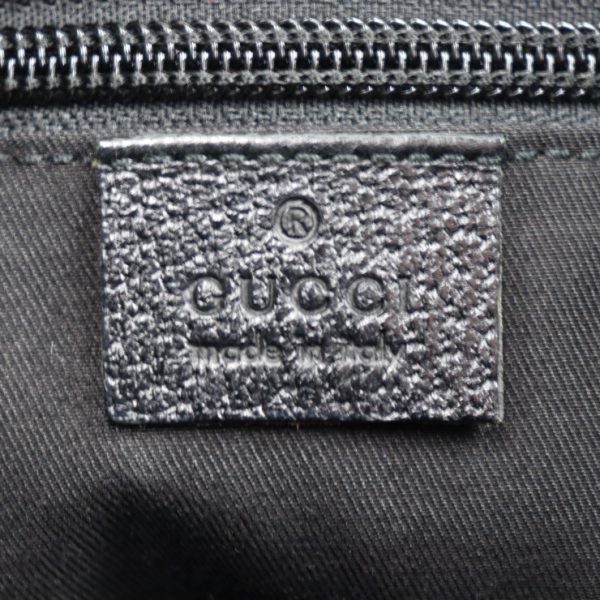 2322123010113 8 Gucci Shoulder Bag GG Canvas Leather Black