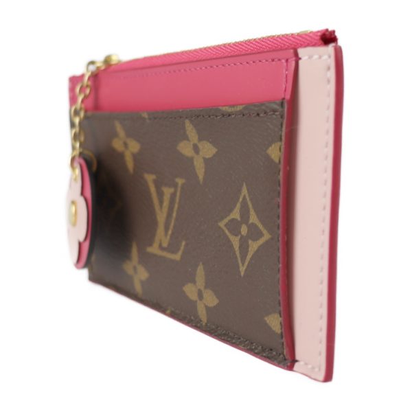 2323013007089 2 Louis Vuitton Porto Carte Zip Coin Case Brown Pink