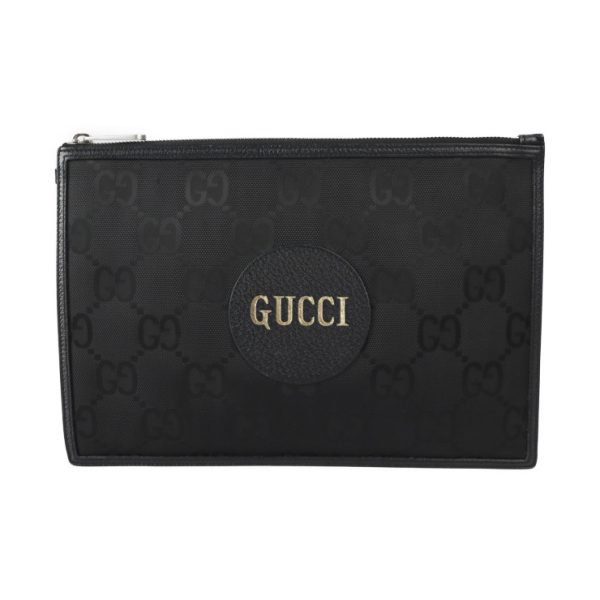 2323033007197 1 Gucci Off The Grid GG Nylon Black Clutch Bag