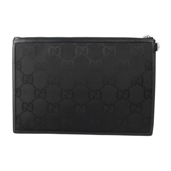 2323033007197 3 Gucci Off The Grid GG Nylon Black Clutch Bag