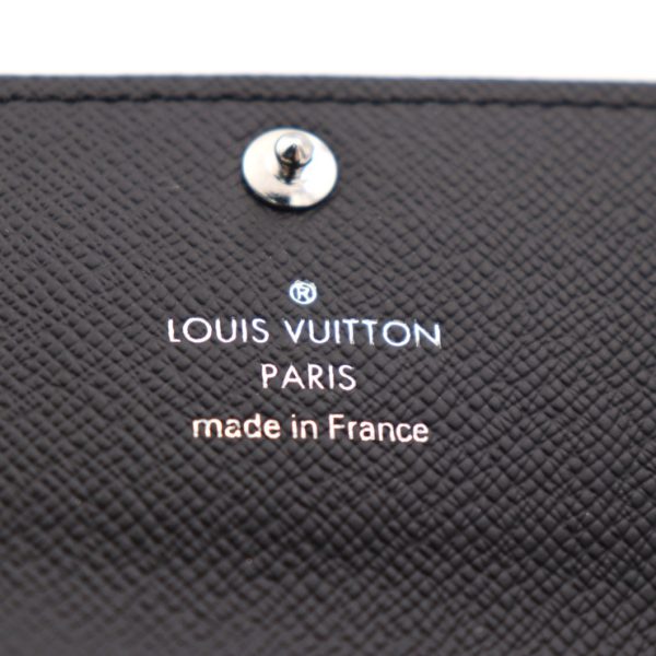 2323073008132 9 Louis Vuitton Multicle 6 Key Case Gray Black