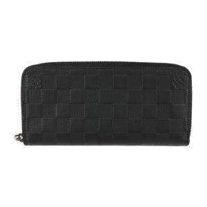 2323113007157 1 Louis Vuitton Porte Bier 10 Damier Graphite Wallet Black