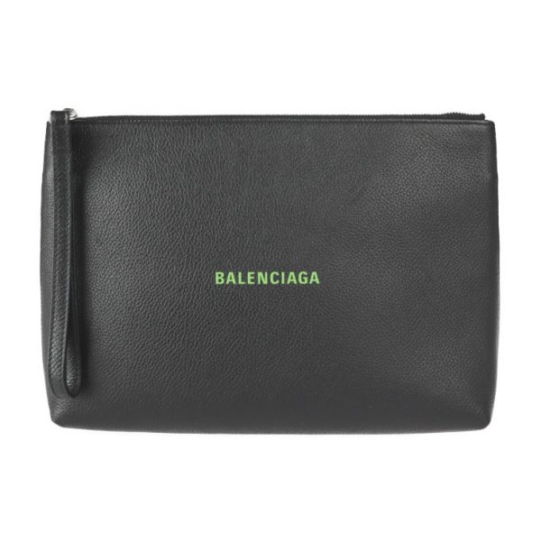 2324033001207 1 Balenciaga Everyday Leather Bag Black