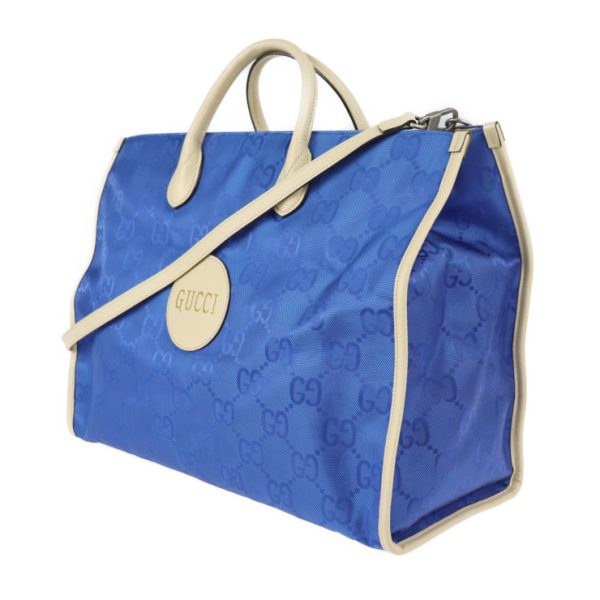 2324043007122 2 Gucci Off The Grid Tote Bag GG Leather Blue Beige