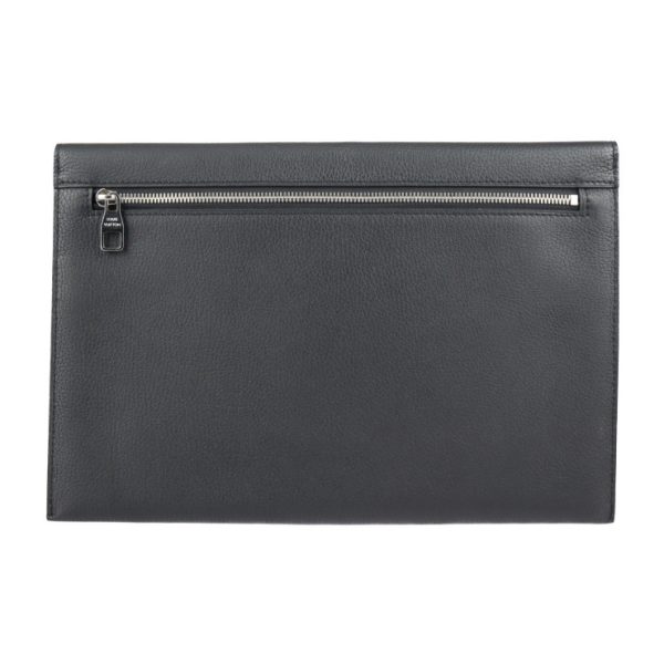 2324073007136 3 Louis Vuitton Pochette Envelope Clutch Bag Black