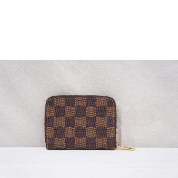 23245 2 Louis Vuitton Zippy Coin Purse Damier Ebene