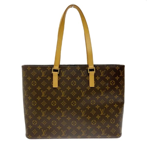 232504 1 LOUIS VUITTON Monogram PVC Luco Shoulder Bag Brown