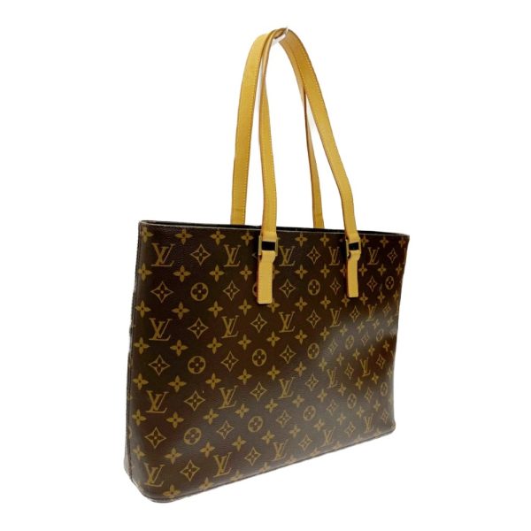 232504 2 LOUIS VUITTON Monogram PVC Luco Shoulder Bag Brown