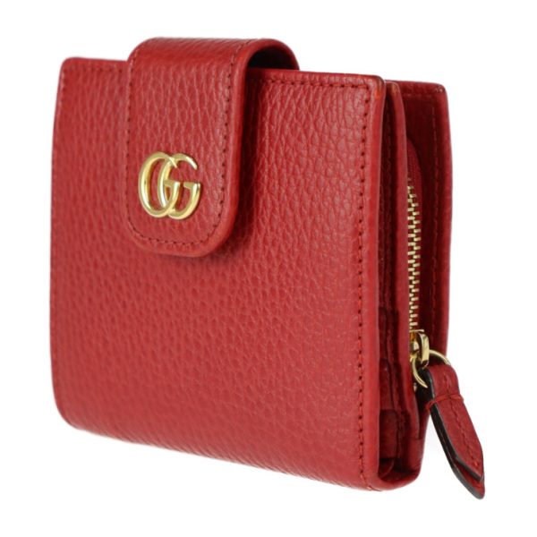 2325053007215 2 Gucci GG Marmont Bifold Wallet Leather Red