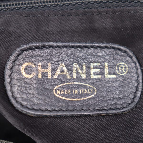 2325061001050 10 Chanel Shoulder Bag Caviar Skin Coco Mark Black