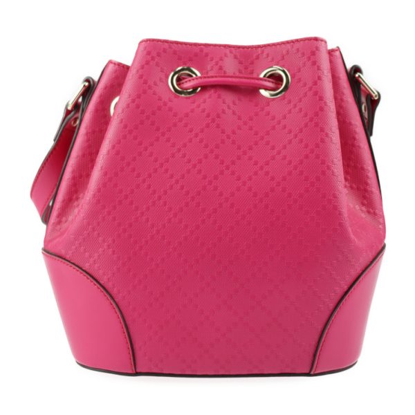 2325093008157 3 Gucci Bright Diamante Shoulder Pink Bucket Bag