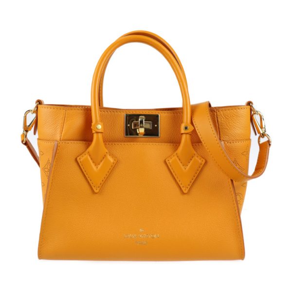 2326071001020 1 Louis Vuitton On My Side PM Handbag Mandarin