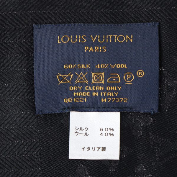 2326103007203 6 Louis Vuitton Evermore Shawl Black Monogram