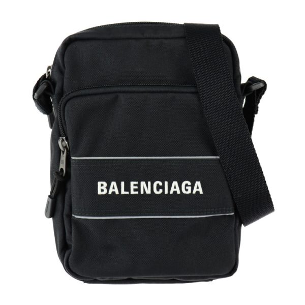 2326103007206 1 Balenciaga Sports Nylon Messenger Bag Black