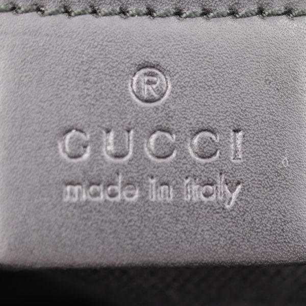 2326103007212 8 Gucci Business Bag GG Supreme Leather Gray Black