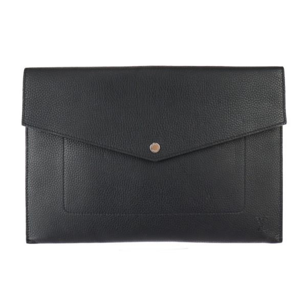 2326103010178 1 Pochette Envelope Bag Taurillon Black