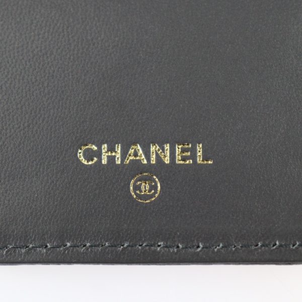 2326103010194 9 Chanel Iphone Mobile Cover Case Caviar Skin Gray