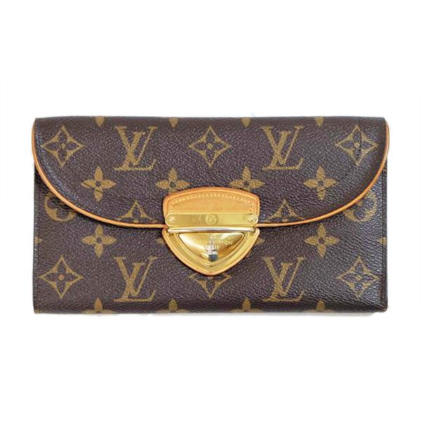 23265 1 Louis Vuitton Portefeuil Eugenie Monogram Wallet Brown