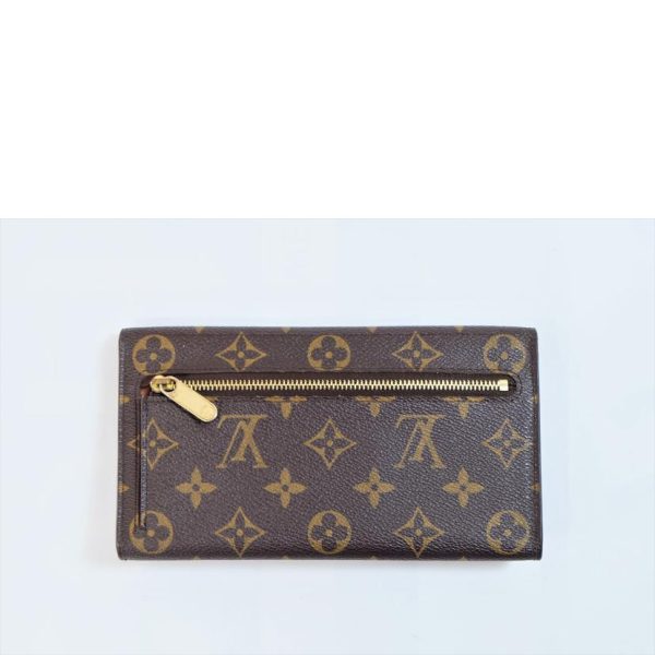 23265 2 Louis Vuitton Portefeuil Eugenie Monogram Wallet Brown