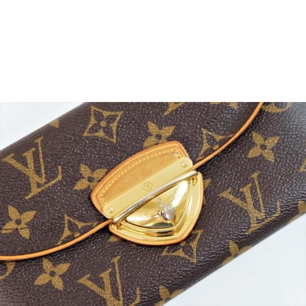 23265 7 Louis Vuitton Portefeuil Eugenie Monogram Wallet Brown