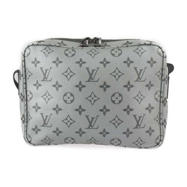 2327023008195 3 Louis Vuitton PM Reflection Shoulder Silver Black