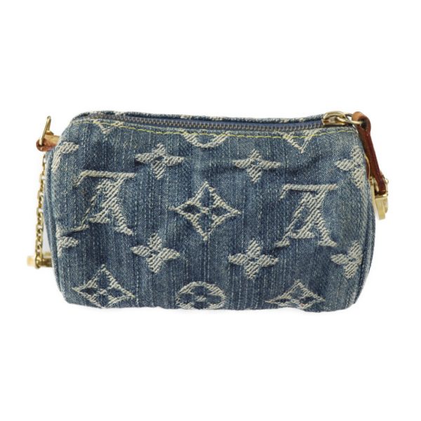 2327033008220 3 Louis Vuitton Truth Speedy PM Pouch Denim Blue