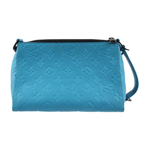 2327073010145 3 Louis Vuitton Messenger Shoulder Bag Blue Black